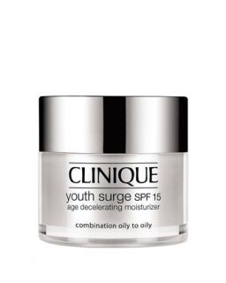 Youth Surge SPF 15 Age Decelerating Moisturizer, Oily   Clinique