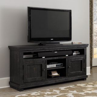 Progressive Furniture Willow 64 TV Stand PRGF1529 Finish Distressed Black