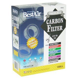 BestAir 14ALL Universal ONEforALL Carbon Prefilter   Air Purifier Replacement Filters