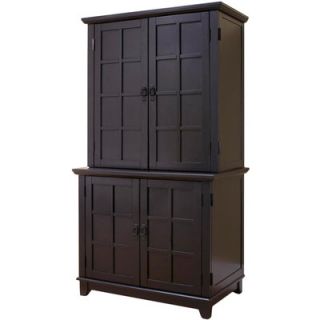 Home Styles Arts and Crafts Armoire 88 5180 190 Finish Black