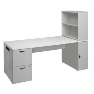Nightingale Chairs Office In a Box Desk with Bookcase and File 900
