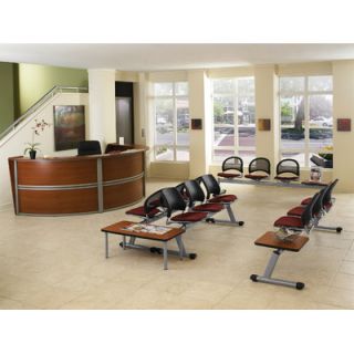 OFM Triple Unit Curved Stylish Reception Station with Executive / Conference 