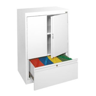 Sandusky System Series 30 Storage Cabinet HFDF301842 Finish White