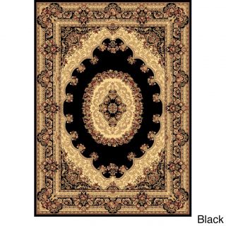 Rugs America Corp New Vision Kerman Area Rug (910 X 132) Black Size 96 x 13