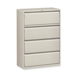 Lorell 4 Drawer  Files LLR60552 Finish Light Gray