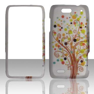 2D Love Tree Motorola Droid 4 / XT894 Case Cover Phone Hard Cover Case Snap on Faceplates Cell Phones & Accessories