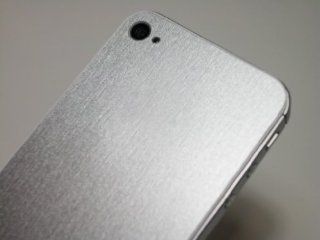 MyCell BBNSP5071A Grey Metal Look Protective Skin for iPhone 5 Automotive