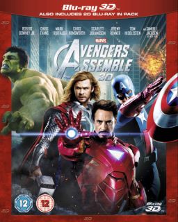 Marvel Avengers Assemble 3D (Includes 2D Version)      Blu ray