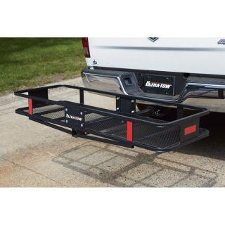 Ultra-Tow Steel Folding Cargo Carrier — 500-Lb. Capacity, 60in.L x 20in.W  Receiver Hitch Cargo Carriers