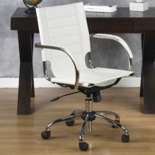 Ave Six Mid Back Trinidad Office Chair TND941A Finish White