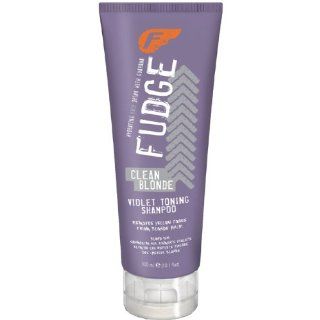 Fudge Clean Blonde Violet Toning Shampoo (10.1 oz.)  Hair Shampoos  Beauty