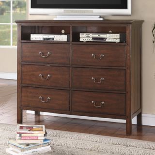 Oasis Home and Decor Forest Cove 6 Drawer Media Chest BR13 01 1506