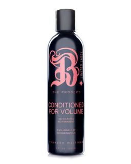Conditioned for Volume, 8 fl.oz.   B. The Product