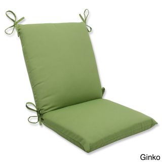 Pillow Perfect Outdoor Solid Squared Corners Chair Cushion With Sunbrella Fabric