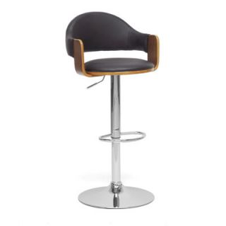 Wholesale Interiors Baxton Studio Berne 24 Adjustable Swivel Bar Stool  SDM 