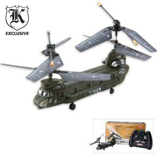 Remote Control Micro Chinook Cargo 3 Channel RC Helicopter Toys & Games