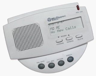 Text to Speech Talking Caller ID (White) Electronics