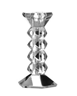 Single Diama 6 Candlestick   Waterford Crystal