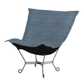 Howard Elliott Puff Scroll Coco Lounge Chair 500 8 Color Sapphire