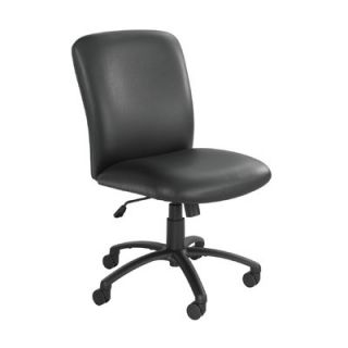 Safco Products High Back Big and Tall Swivel Office Chair 3490 Finish Black 