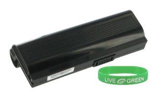 Black Replacement Laptop Battery for Asus Eee PC 901 W003X, 6600mAh 6 Cell Computers & Accessories