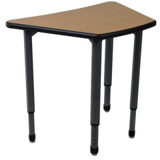 Paragon Furniture Adjustable Height Student Desk with Teach It COLLABORATE IT