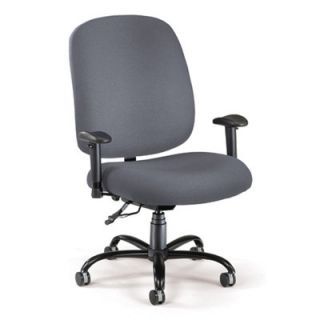 OFM High Back Big and Tall Office Chair with Arms 700 AA6 23 Finish Gray