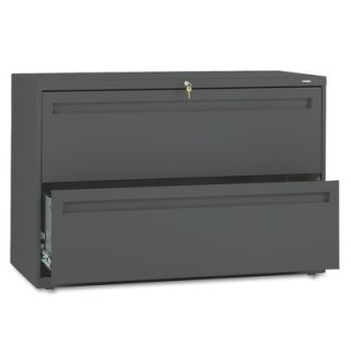 HON 700 Series 2 Drawer  File 792L Finish Charcoal