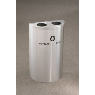 Glaro, Inc. RecyclePro Value Series Recycling Receptacle BC 1899  BOTTLES+CAN