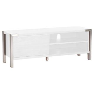 Moes Home Collection Winton 47 TV Stand ER 1070 03 Color White Lacquer