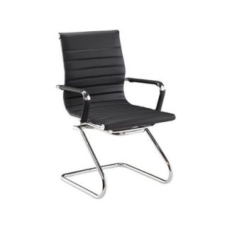DMi Pantera Guest Chair 6031 82B Finish Black, Seat Material Synthetic Leather