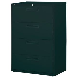 CommClad 4 Drawer  File Cabinet 14967 / 14968 / 14969 Finish Black