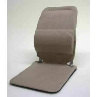 Sacro Ease Seat Back Cushion with Adjustable Lumbar Support BRSM Finish Black