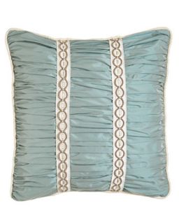 Ruched Pillow, 18Sq.   Isabella Collection by Kathy Fielder
