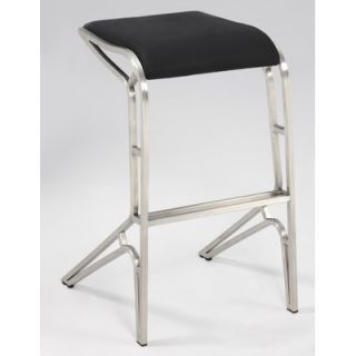 Chintaly 29 Bar Stool 0568 BS BLK / 0568 BS RED Color Black