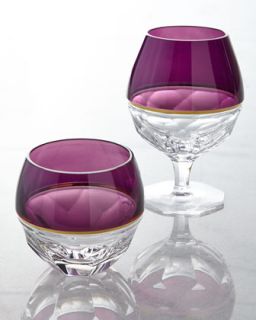 Two Elysian Special Edition Brandy Glasses   Waterford Crystal