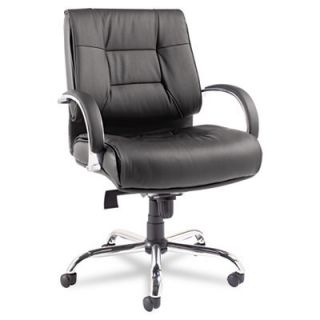 Alera Ravino Big & Tall Series Leather Office Chair ALERV Back Mid Back