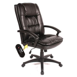 Comfort Products High Back Leather Massage Executive Chair 60 6810