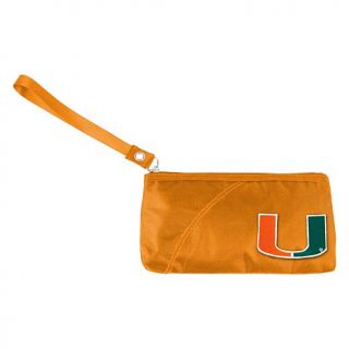 NCAA Miami Hurricanes Color Sheen Wristlet