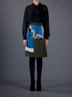 Dries Van Noten 'surat' Skirt