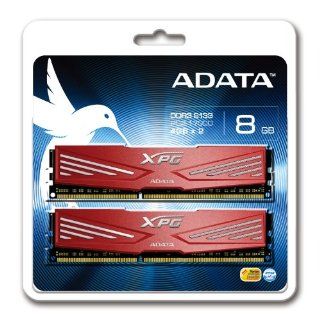 ADATA USA XPG V1.0 OC Series 8GB DDR3 2133MHZ PC3 17000 4GBx2, Red AX3U2133W4G10 DR Computers & Accessories