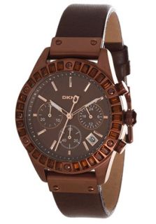 DKNY NY8654  Watches,Womens Brown Dial Brown Leather, Casual DKNY Quartz Watches