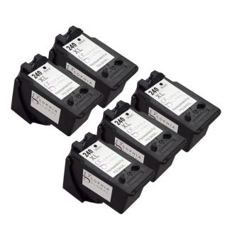 Sophia Global Remanufactured Ink Cartridge Replacement For Pg 240xl With Ink Level Display (5 Black)