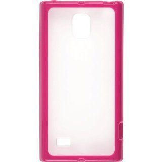 Ventev DuraSHELL TPU Case for LG Spectrum 2 VS930   Clear/Pink Cell Phones & Accessories