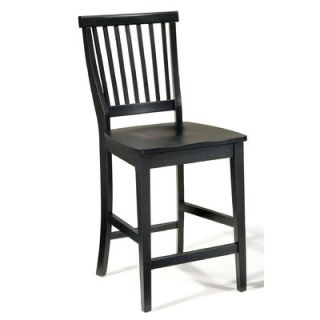 Home Styles Arts and Crafts 24 Bar Stool 5180 89 Finish Ebony