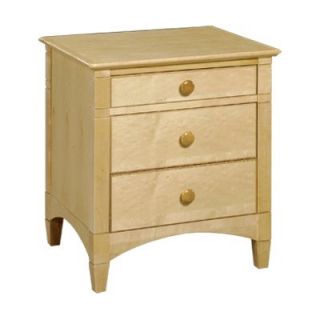 Bolton Furniture Essex 3 Drawer Nightstand 6601 Finish Natural