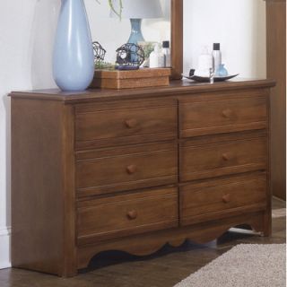 Carolina Furniture Works, Inc. Crossroads 6 Drawer Dresser 315600