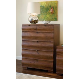 BrownstoneFurniture Hampton 6 Drawer Highboy HM003 / HMC003 Finish Pecan