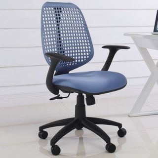 Modway Reverb Mid Back Office Chair with Arms EEI 1174 Color Blue