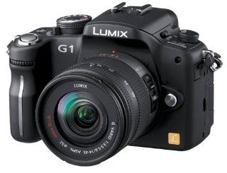 Panasonic LUMIX digital SLR camera (LUMIX) G1 Lens Kit Black DMC G1K K  Micro Four Third Camera  Camera & Photo